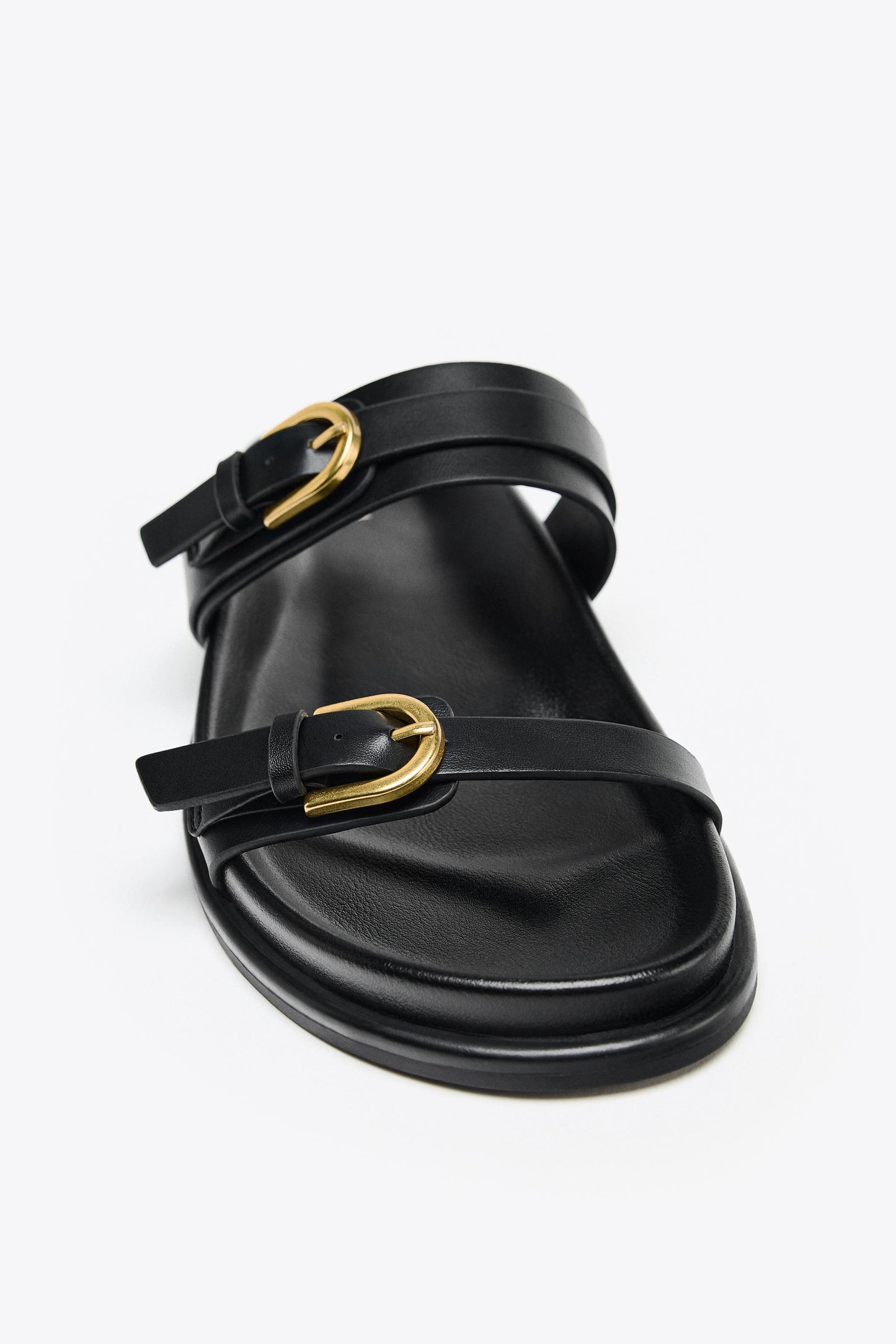 BUCKLED SANDALS
