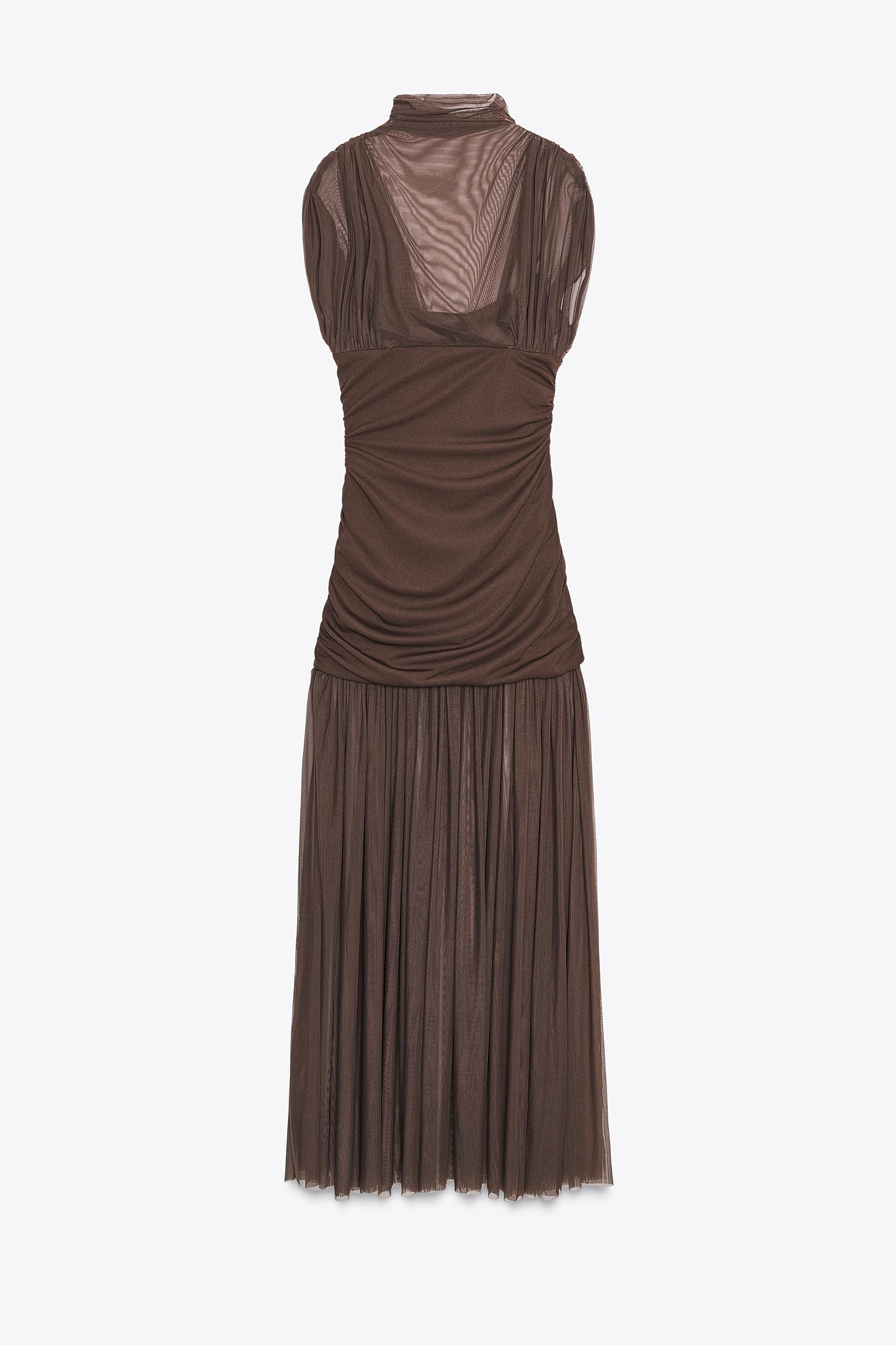 COMBINATION TULLE DRESS