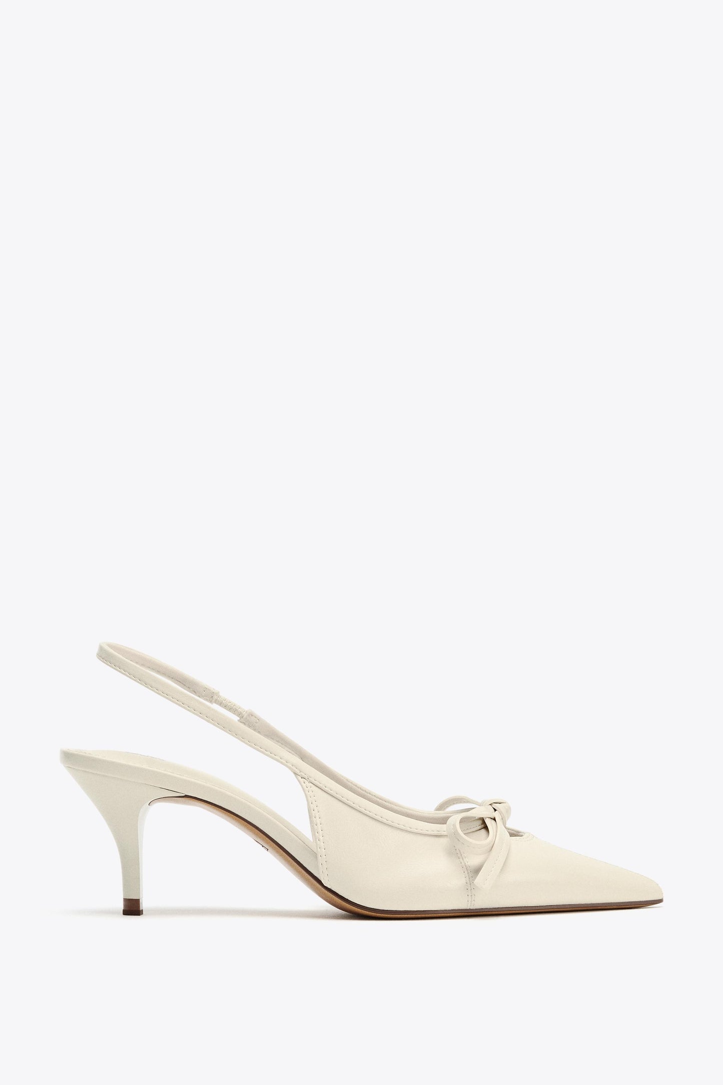 BOW SLINGBACK SHOES