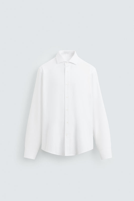 SLIM FIT TEXTURED SHIRT