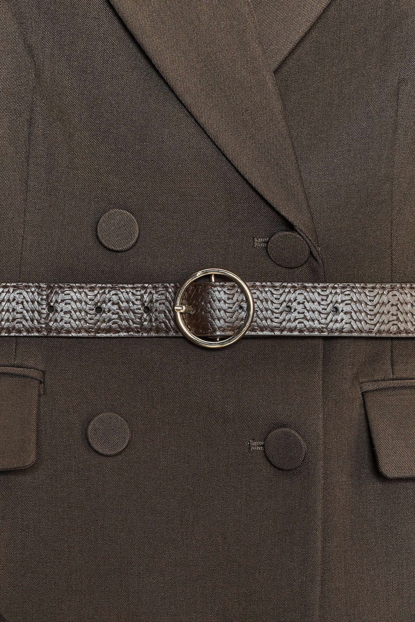 BELTED VEST