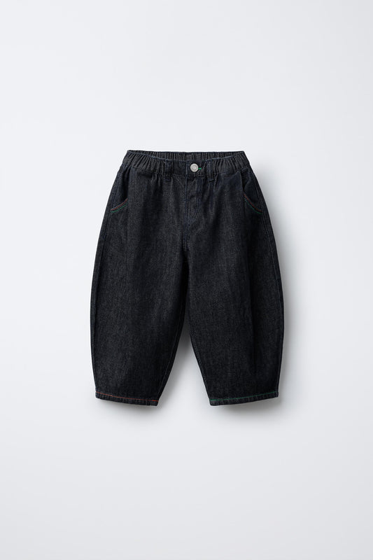 BALLOON DENIM PANTS