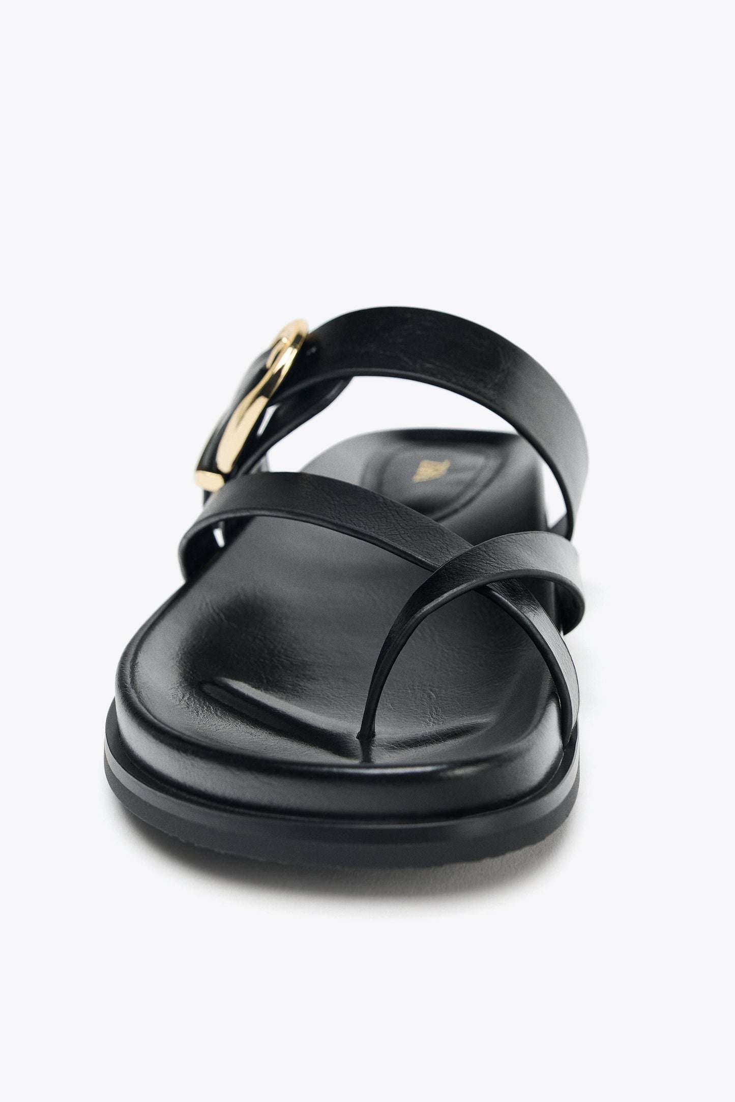 FLAT BUCKLE SANDALS