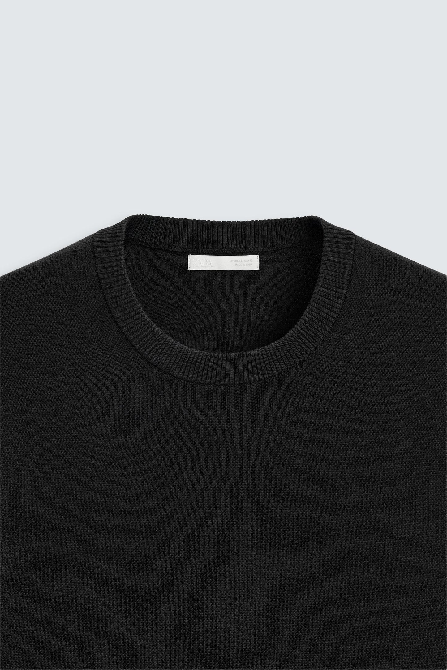 RELAXED FIT KNIT T-SHIRT
