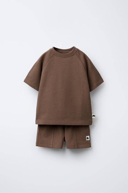 JOGGING SET WITH LABEL