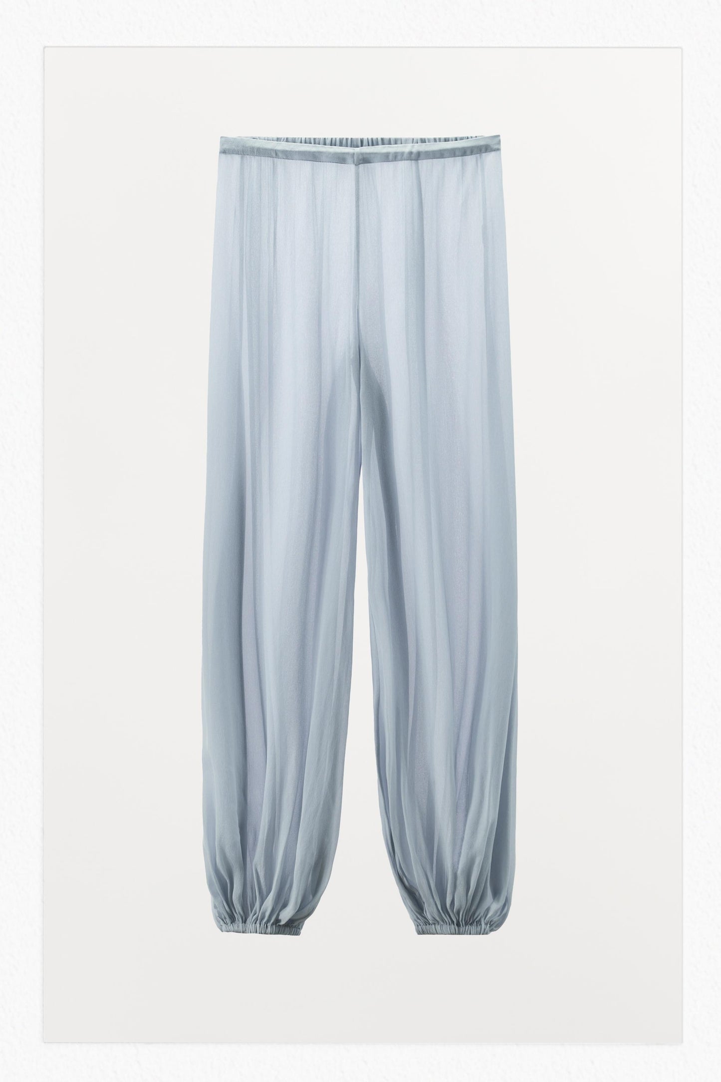 SEMI-SHEER BUBBLE PANTS