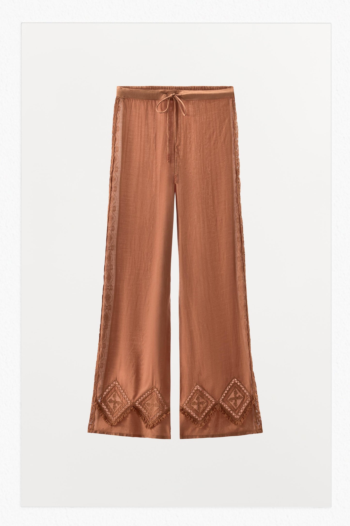 LIMITED EDITION RHOMBUS LACE PANTS