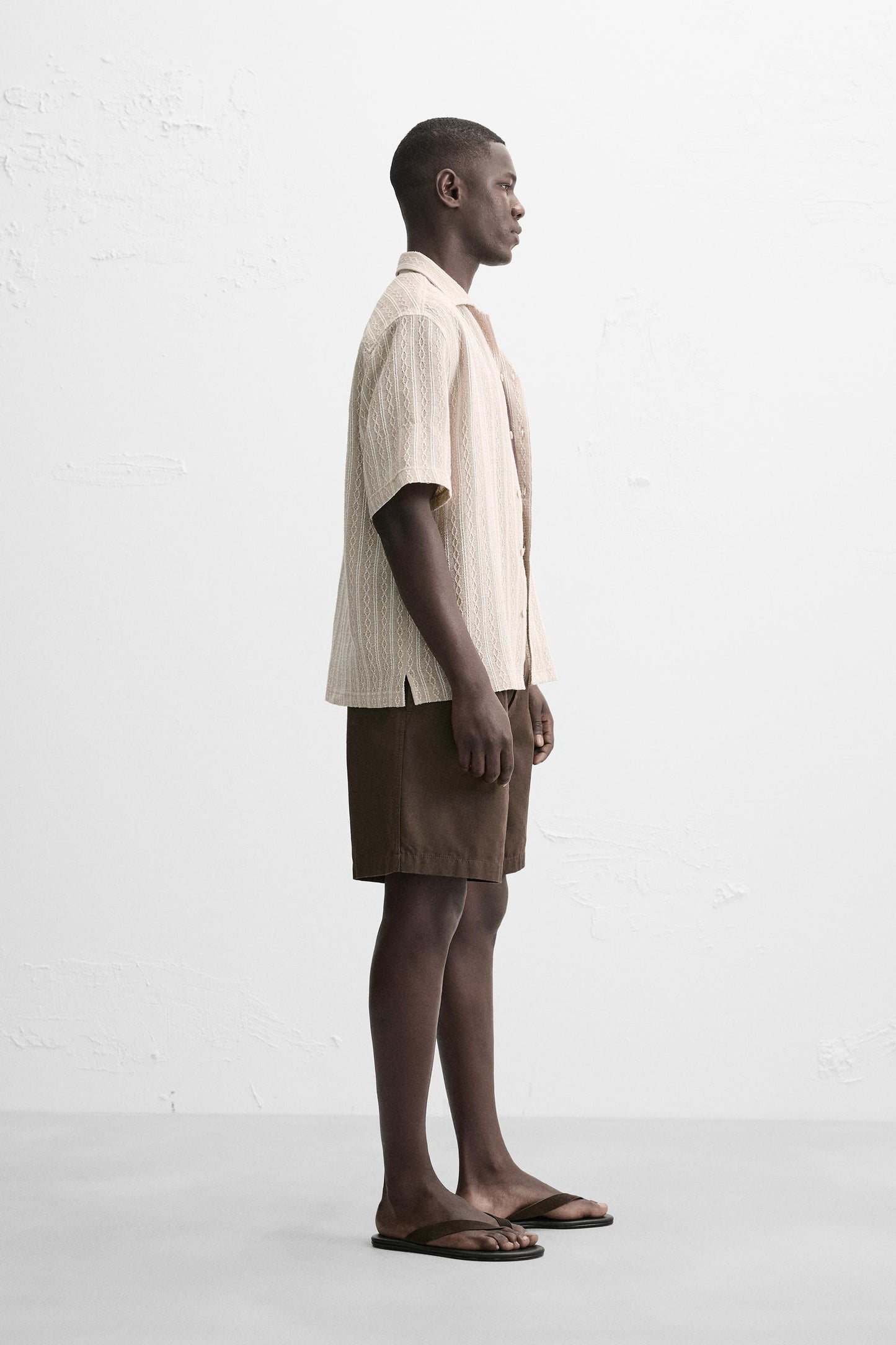GEOMETRIC JACQUARD SHIRT