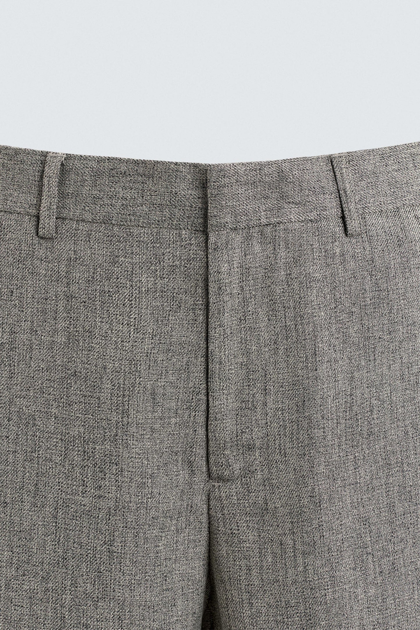 FLARE FIT STRUCTURED PANTS