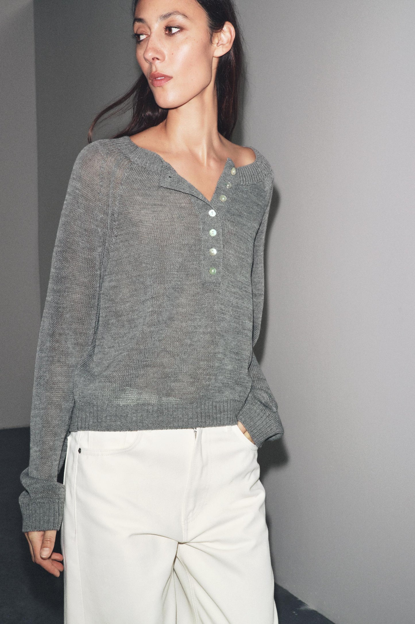 KNIT BAKER SWEATER