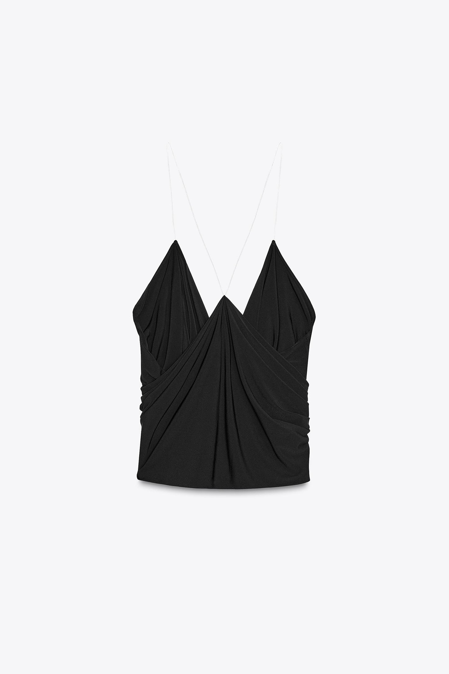 TRANSPARENT STRAP TOP