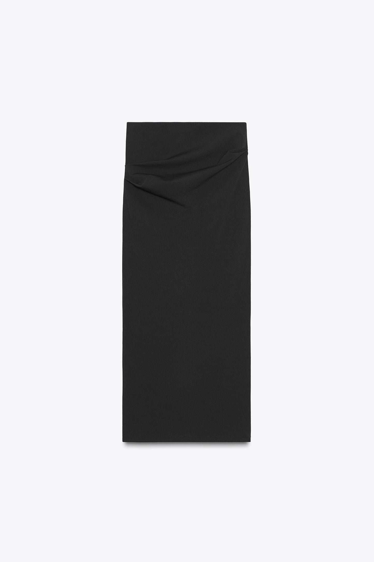 TEXTURED MIDI SKIRT