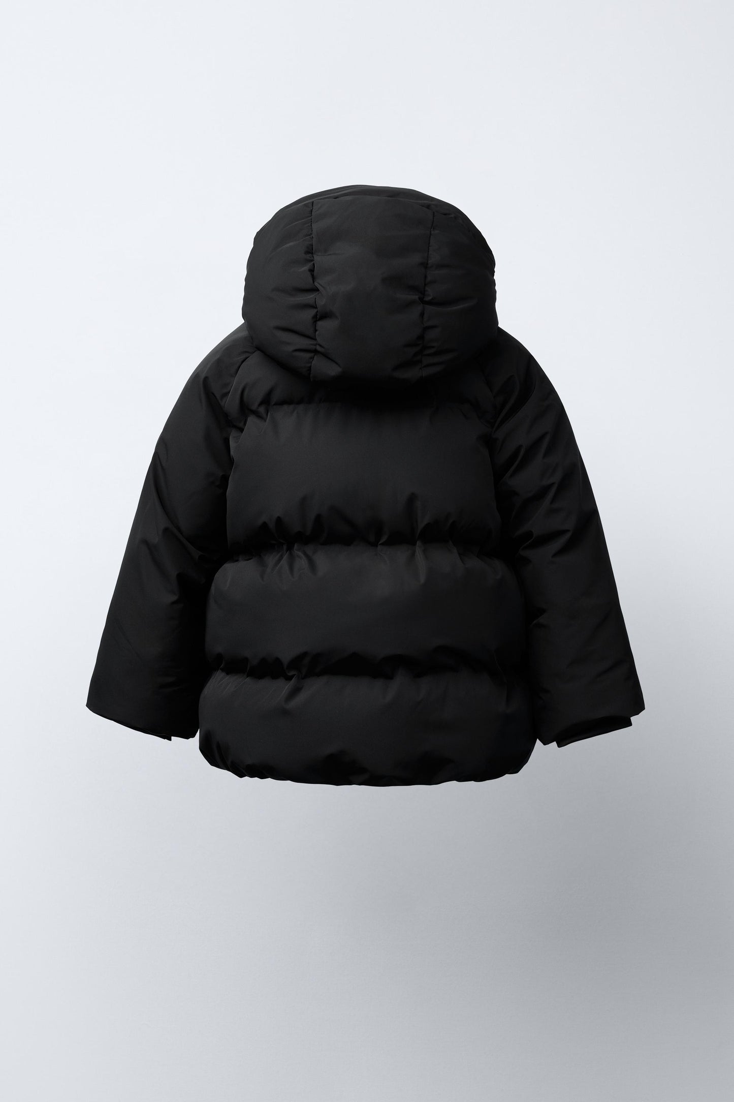 WATER REPELLENT HOODED PUFFER JACKET