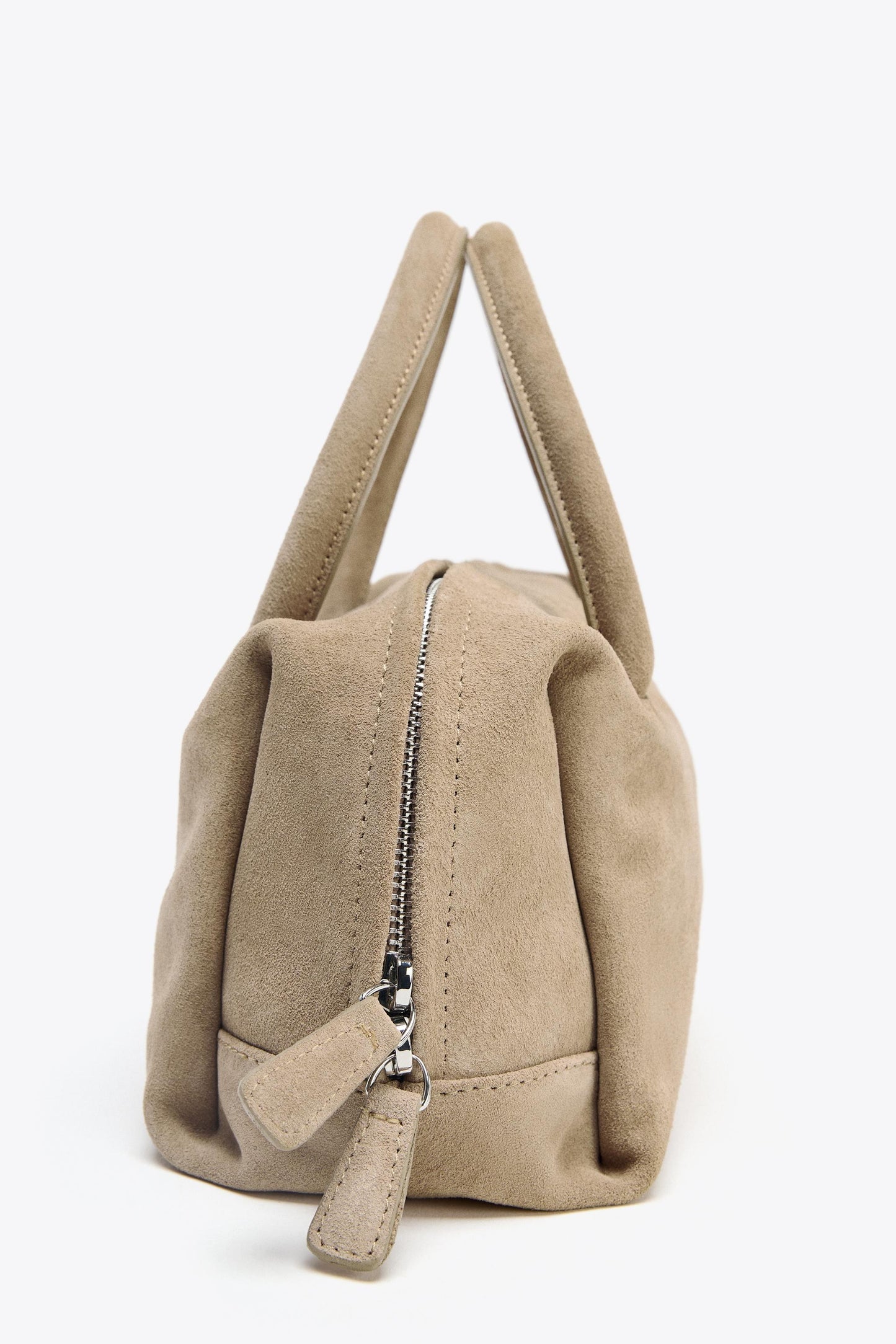 SPLIT LEATHER BOWLING BAG