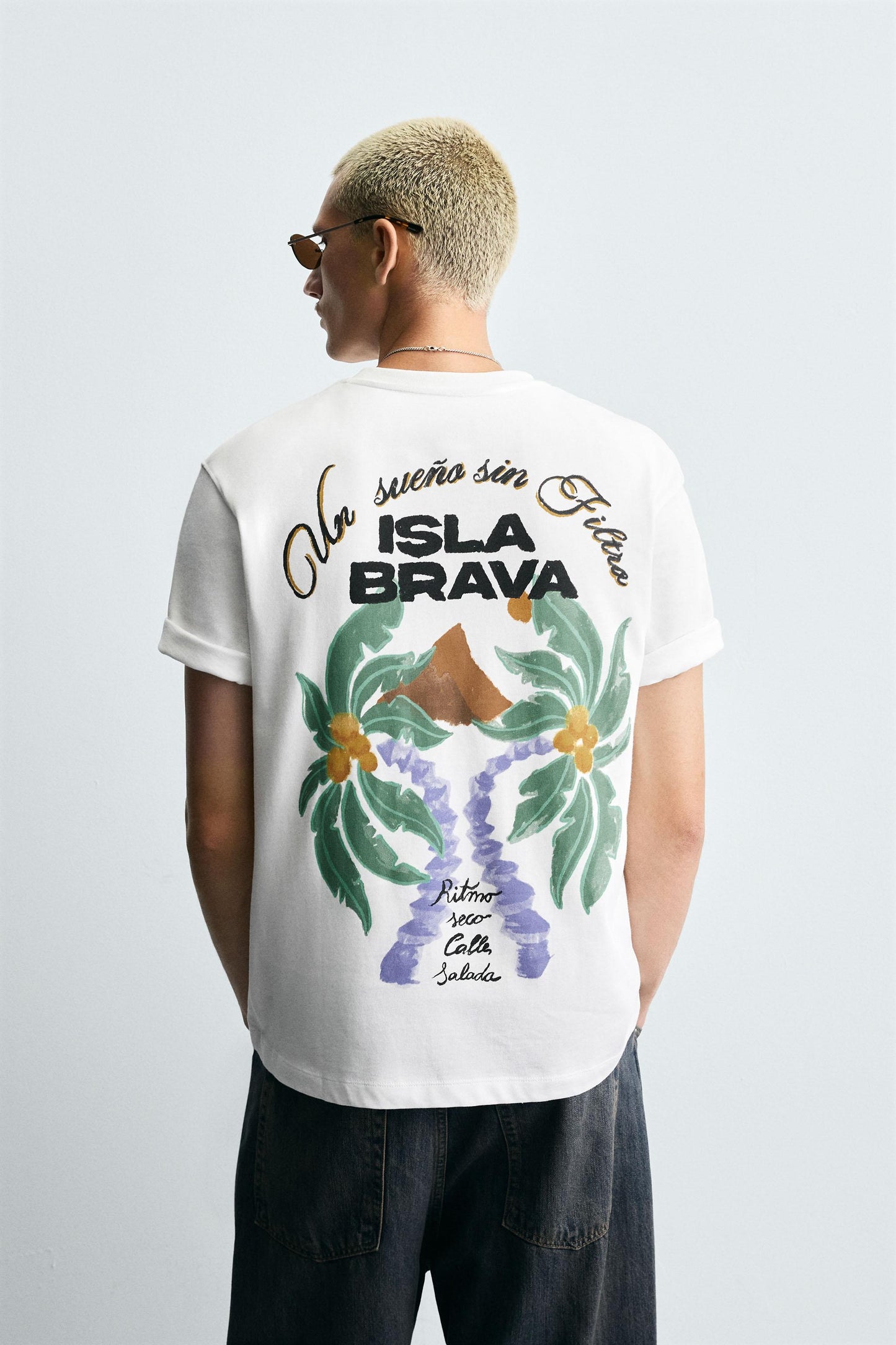 COMBINED EMBROIDERY T-SHIRT