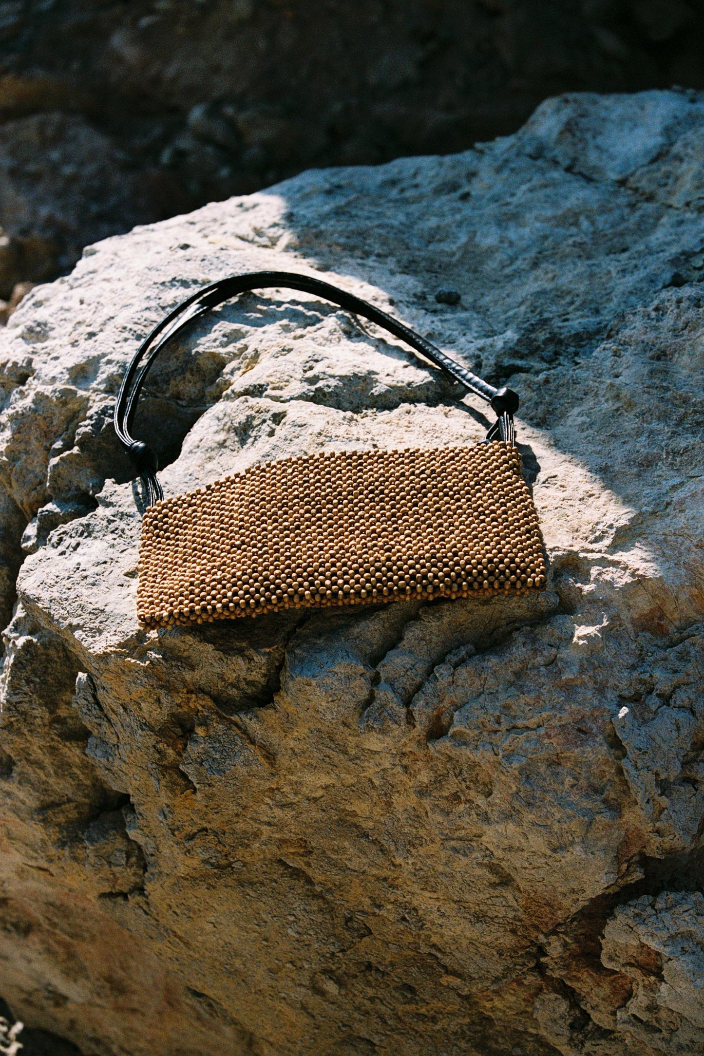 BEADED SHOULDER BAG