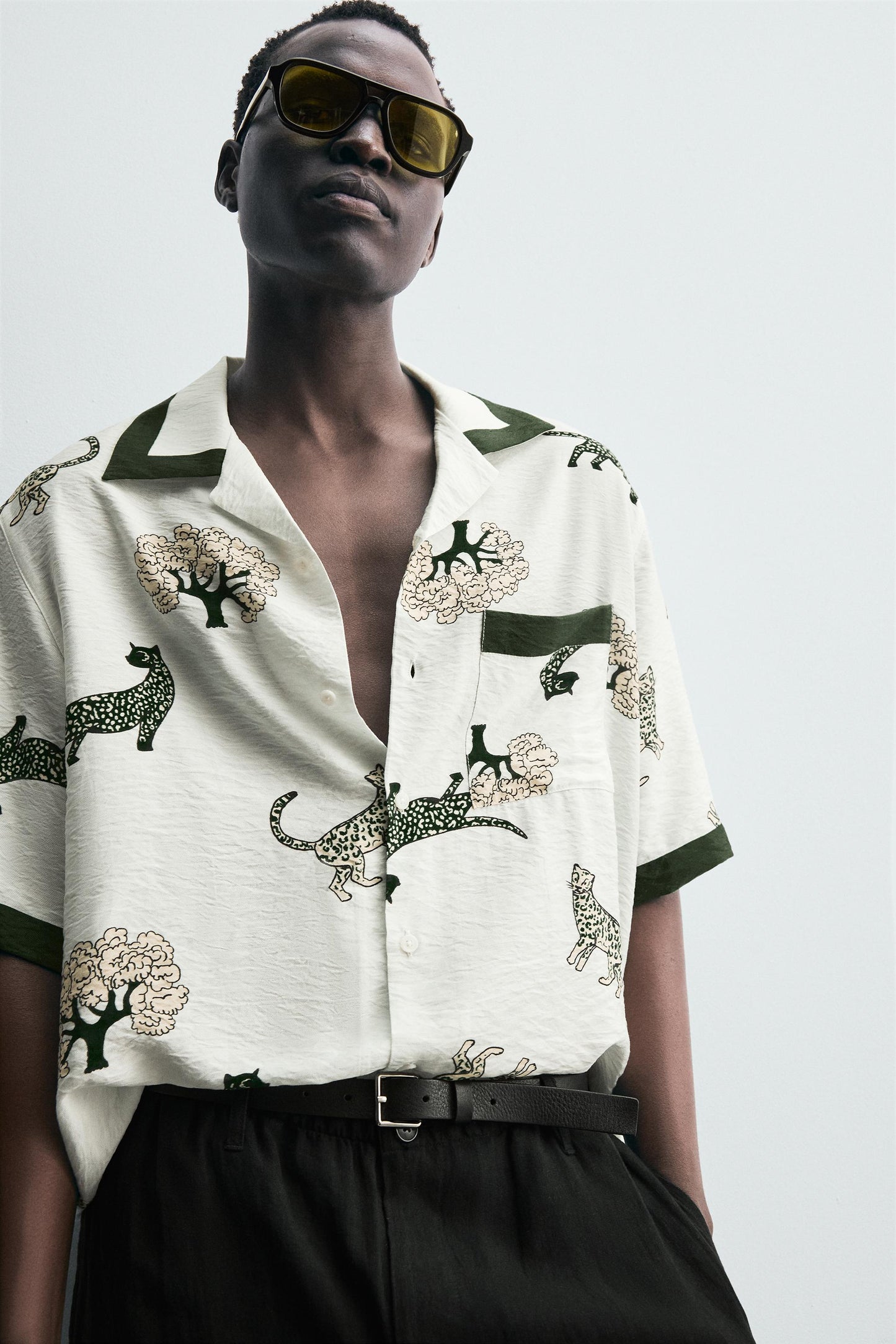 ANIMAL PRINT SHIRT