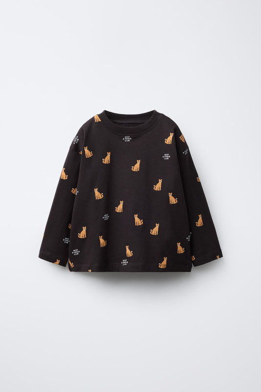 ANIMAL PRINT T-SHIRT