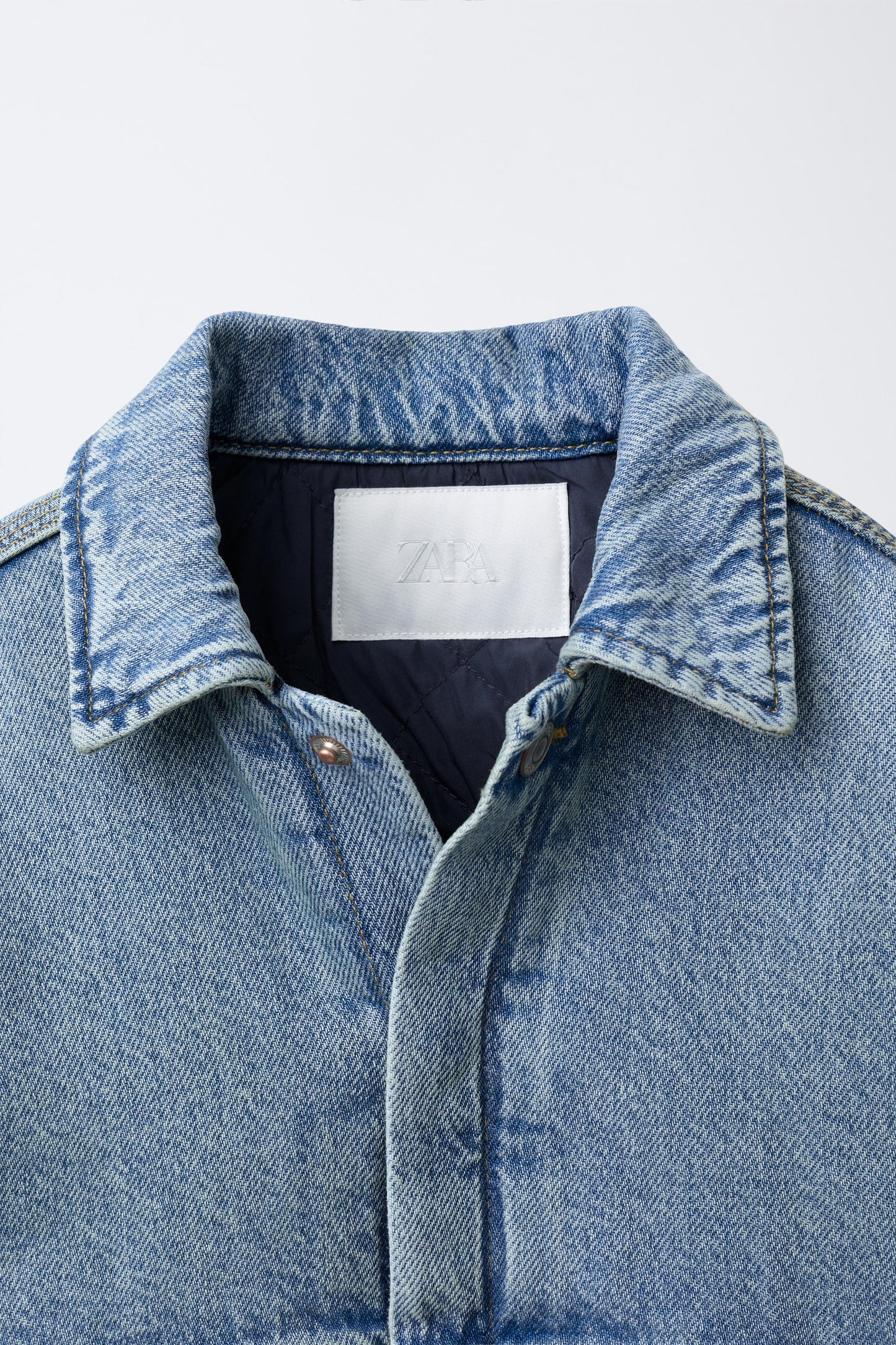 PADDED DENIM JACKET