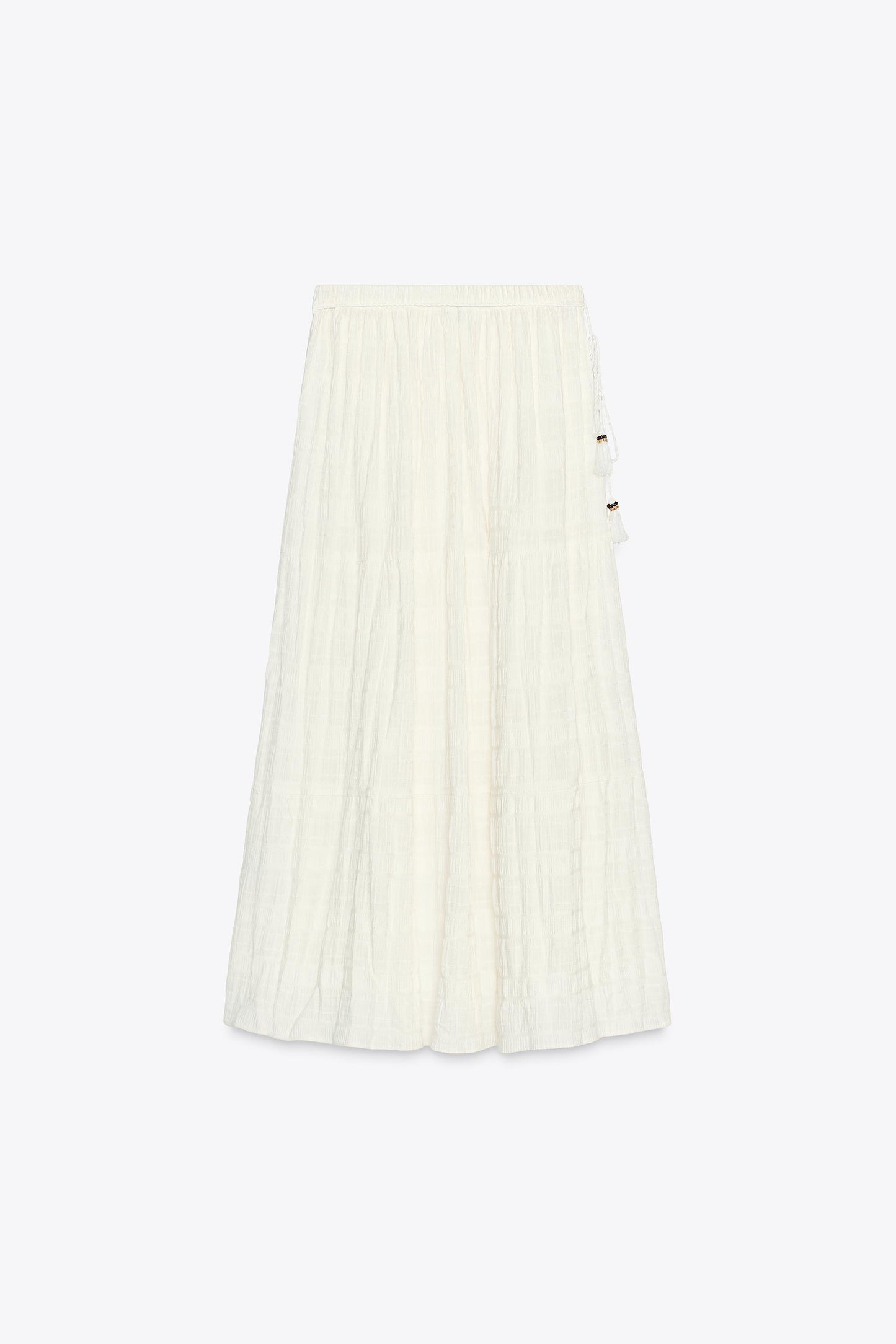 RUSTIC TIERED SKIRT
