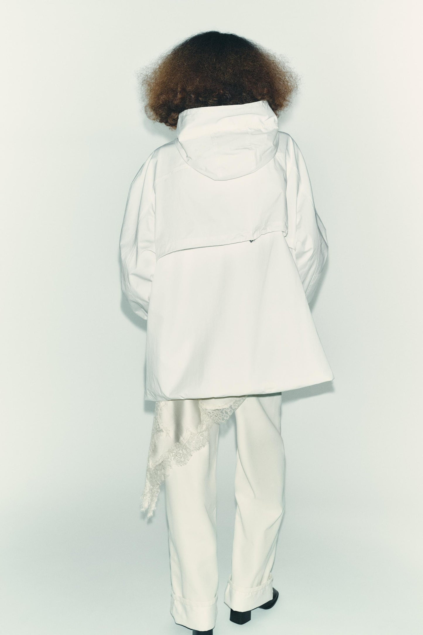 OVERSIZED MULTI-POSITION HOODIE PARKA ZW COLLECTION