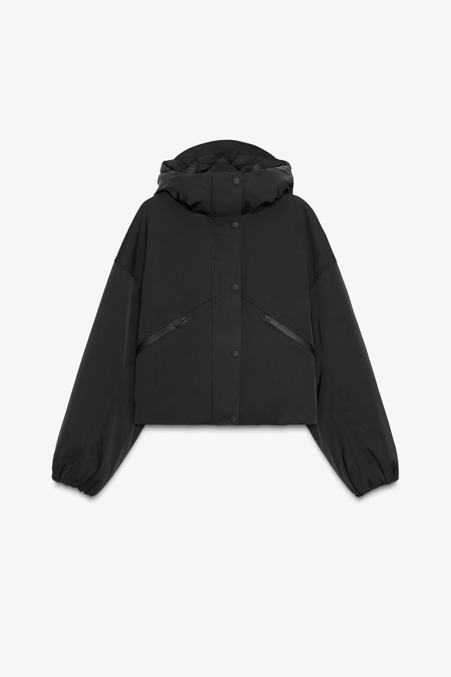 WATER REPELLENT WINDPROOF HOODIE JACKET