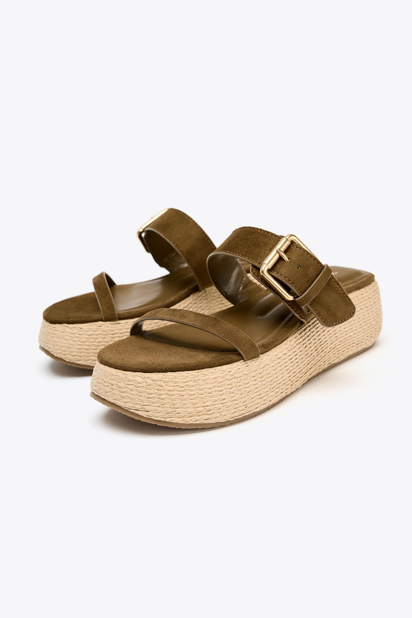 STRAPPY PLATFORM SANDALS