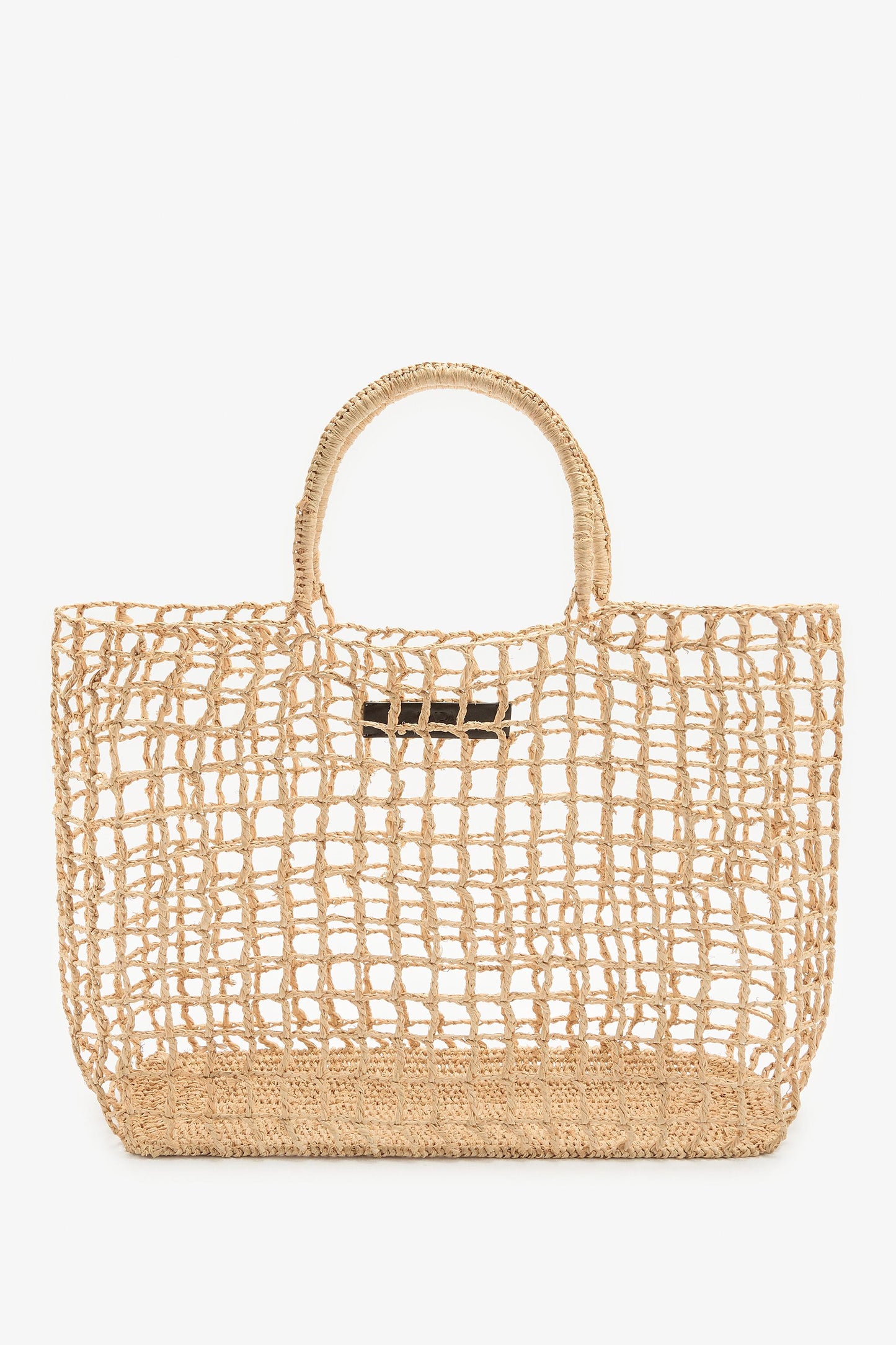 LIMITED EDITION RAFFIA MAXI SHOPPER