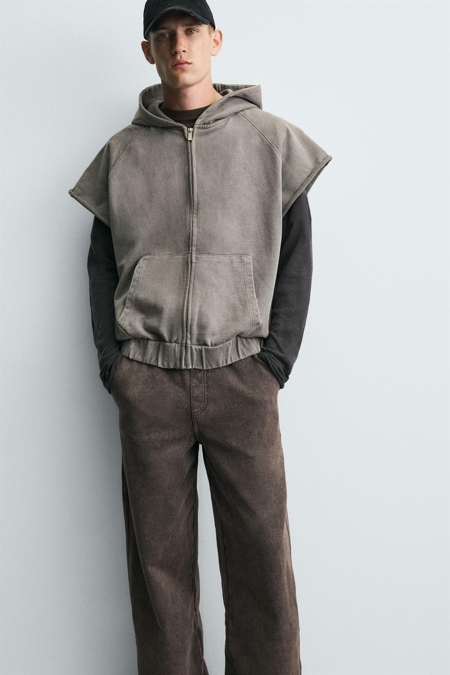 WASHED RELAXED FIT JOGGER PANTS