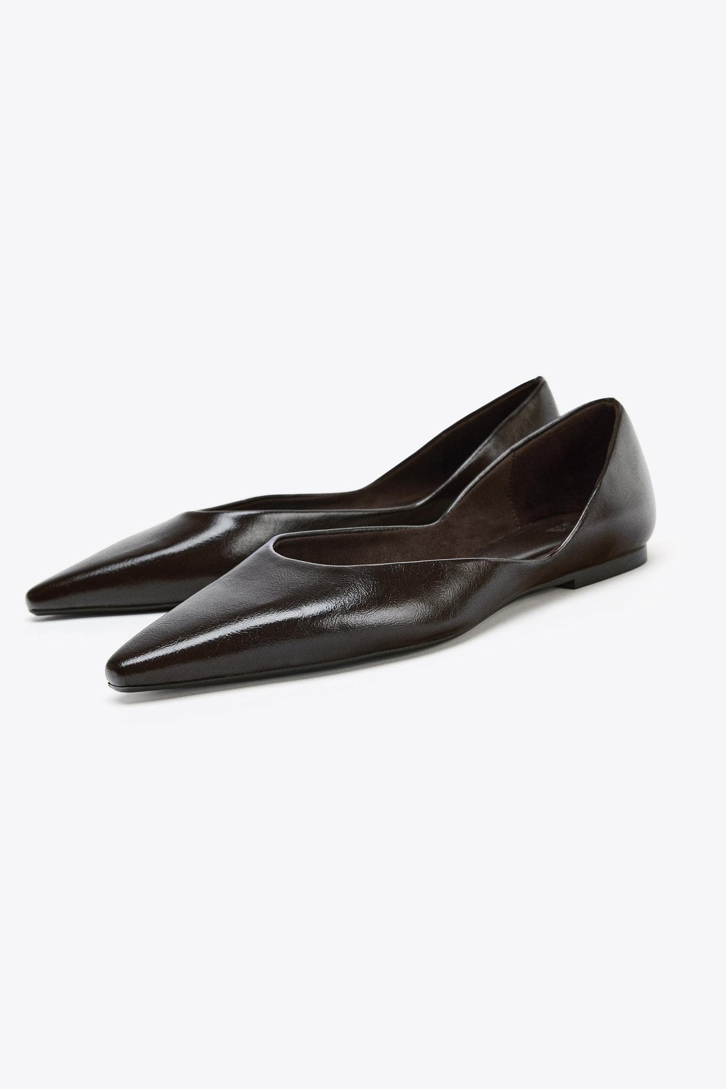 POINTED TOE FLATS