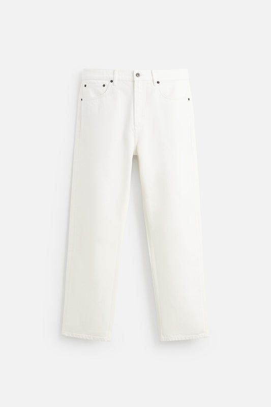 STRAIGHT ANKLE FIT JEANS