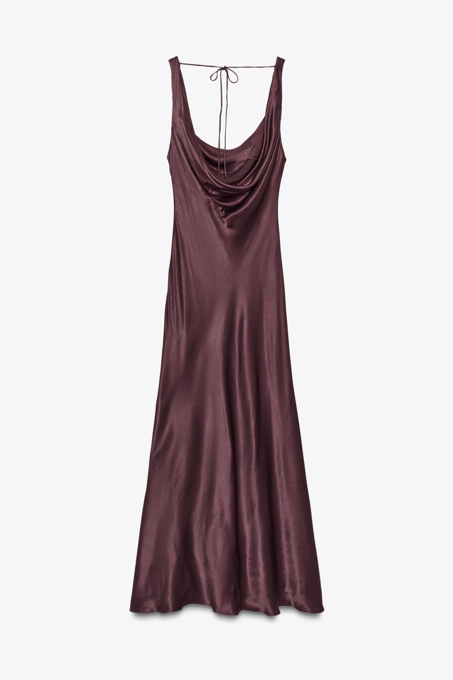 ZW COLLECTION SATIN LONG DRESS