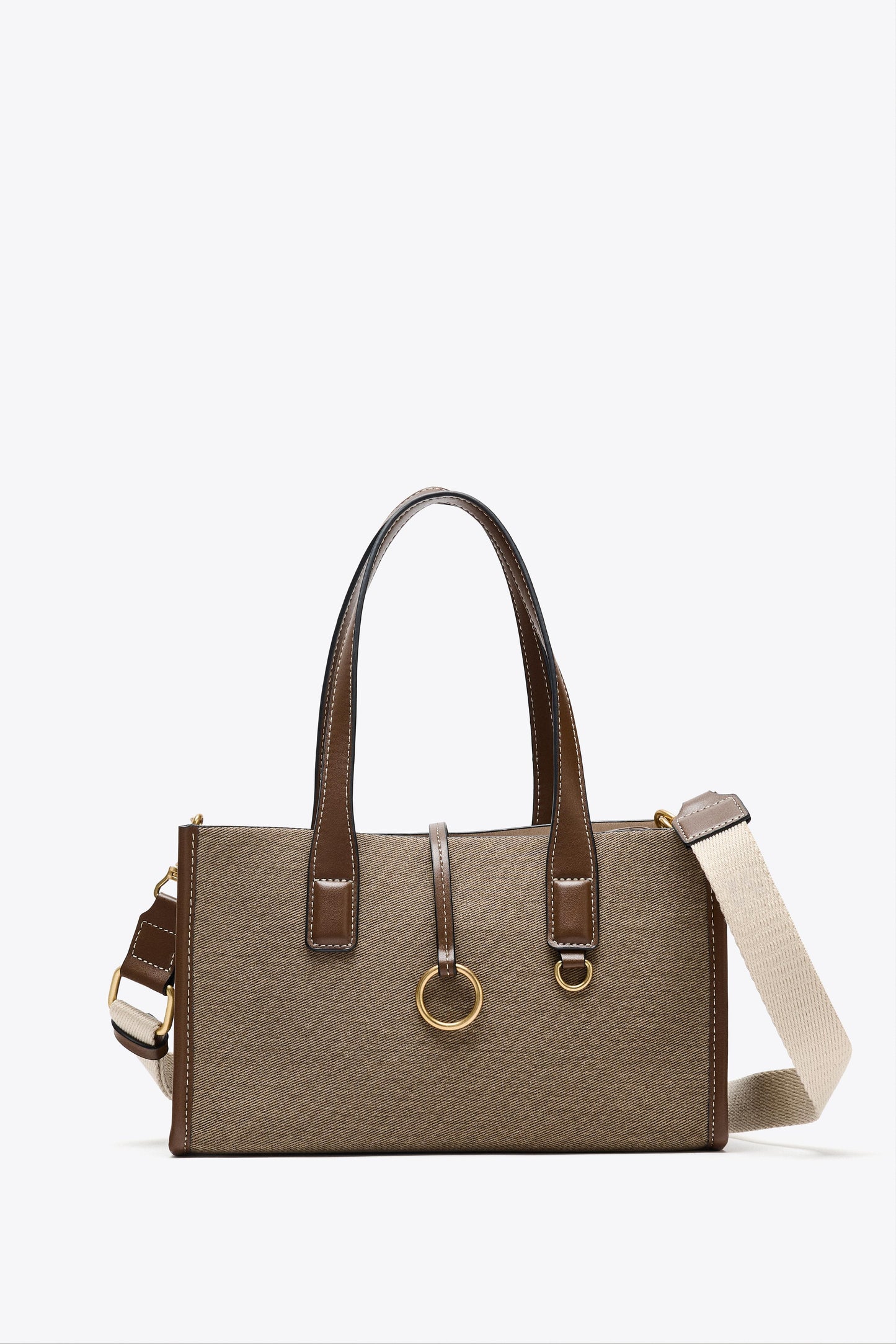WOVEN SHOPPER BAG