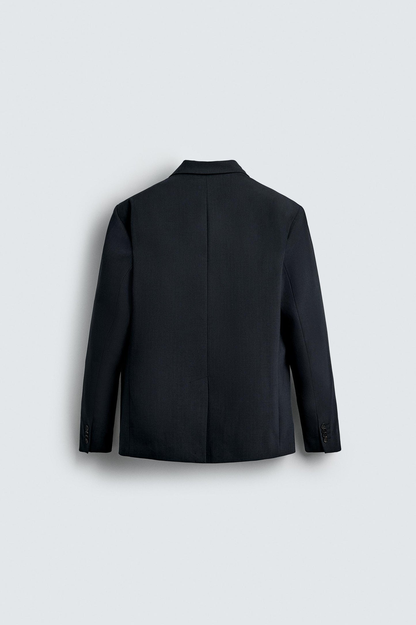 STRIPED DOUBLE BREASTED SUIT BLAZER