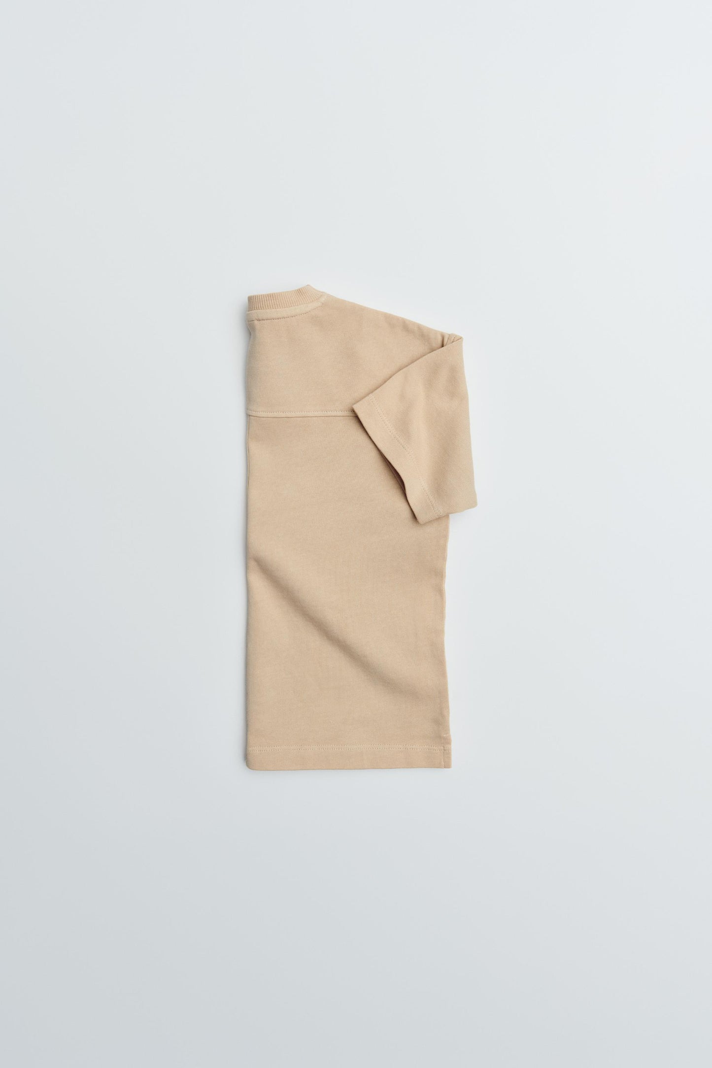 PLAIN WIDE LEG T-SHIRT AND PANTS SET