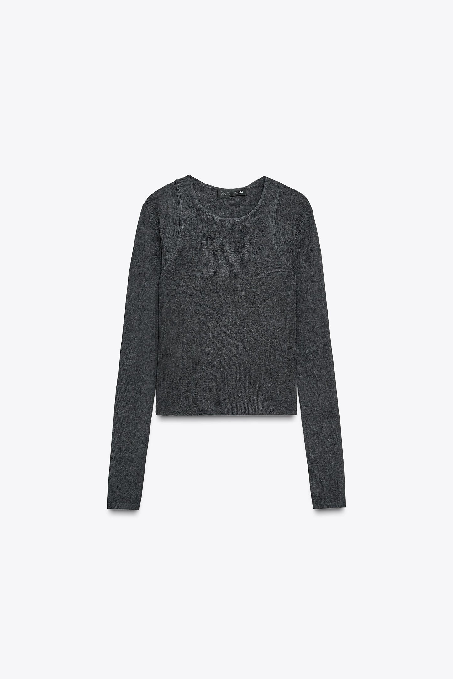 MULTI-POSITION KNIT TOP
