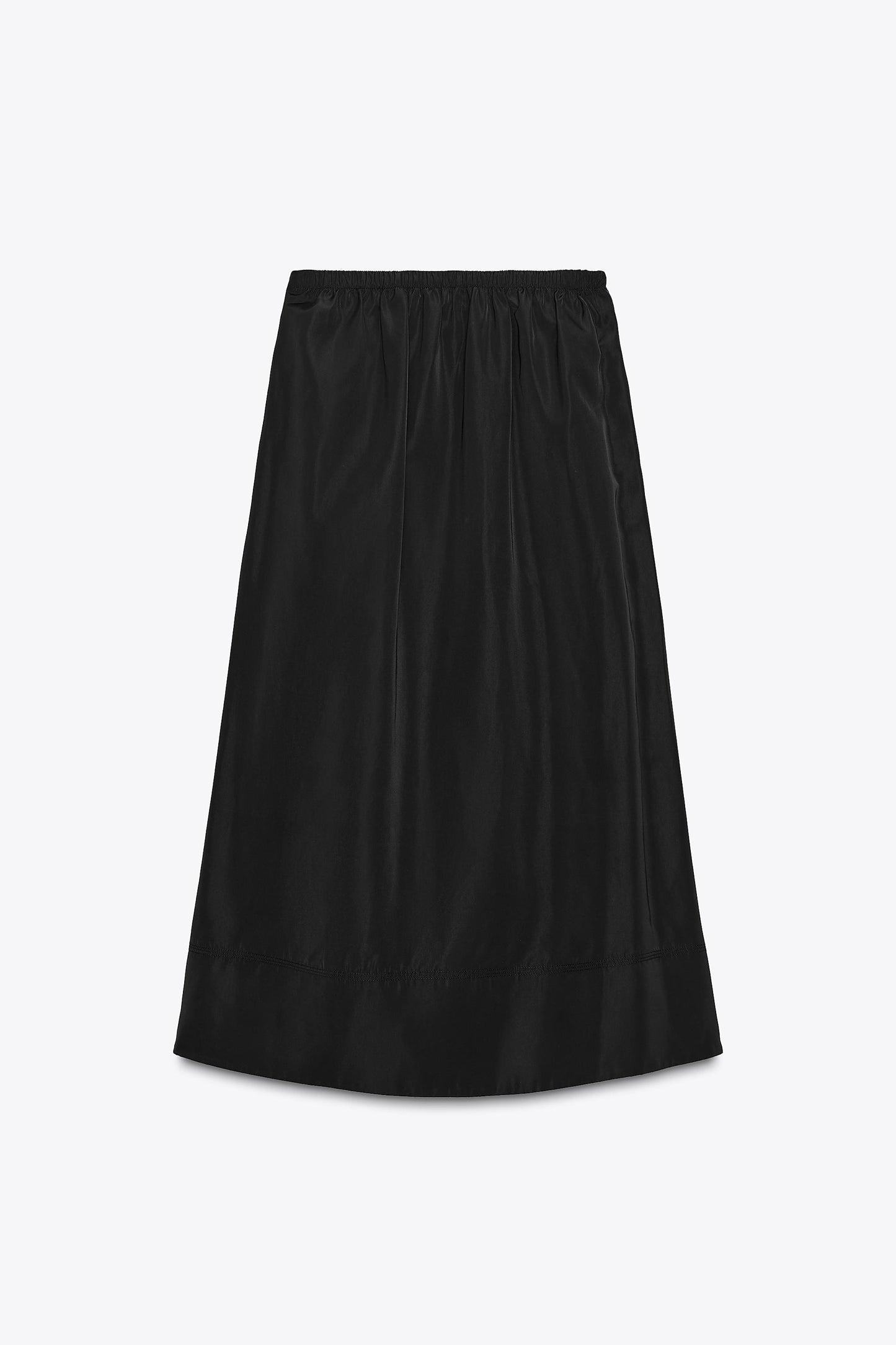 MIDI SKIRT WITH TECHNICAL EFFECT ZW COLLECTION