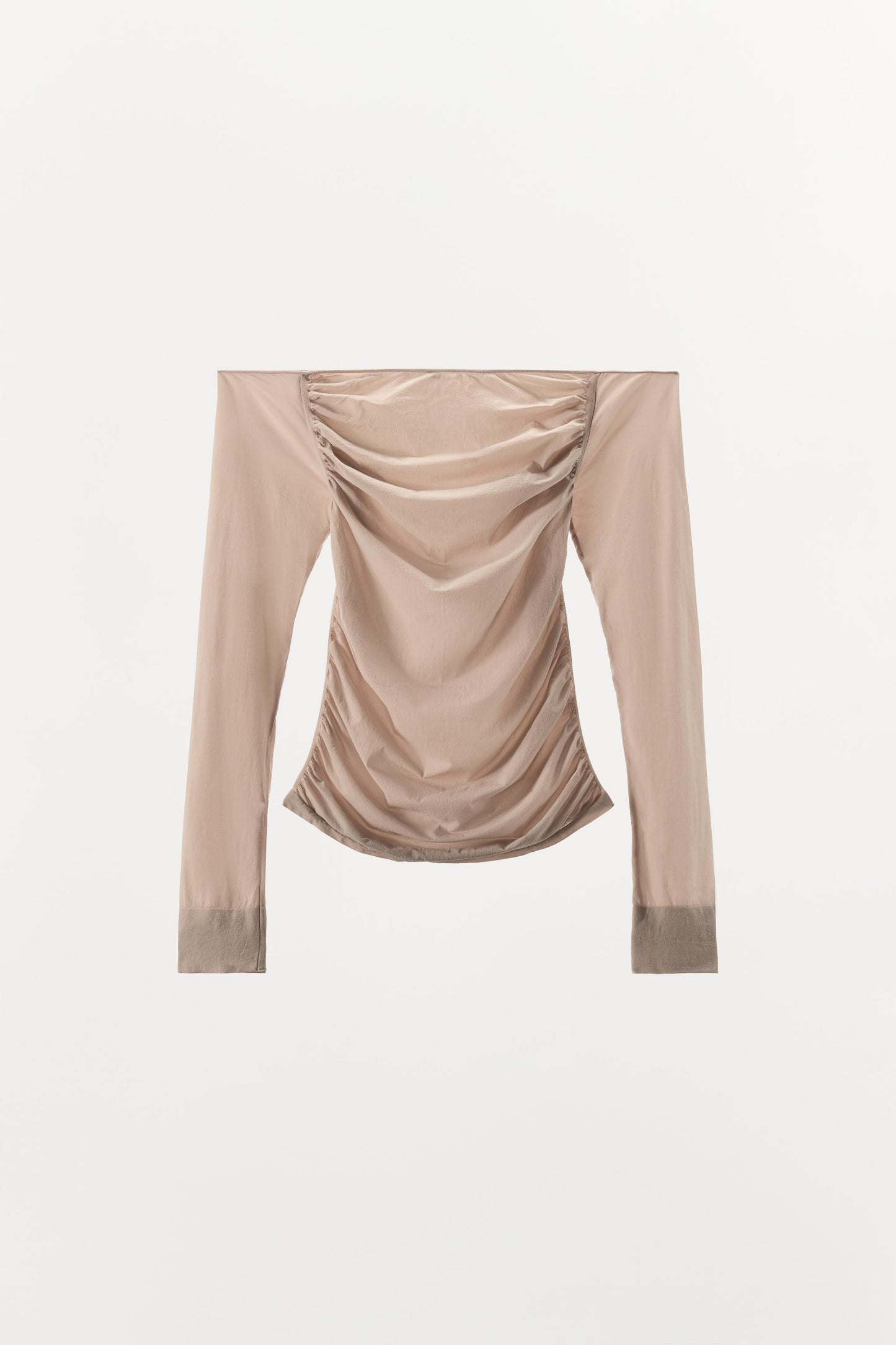 BARE SHOULDER HOSIERY TOP