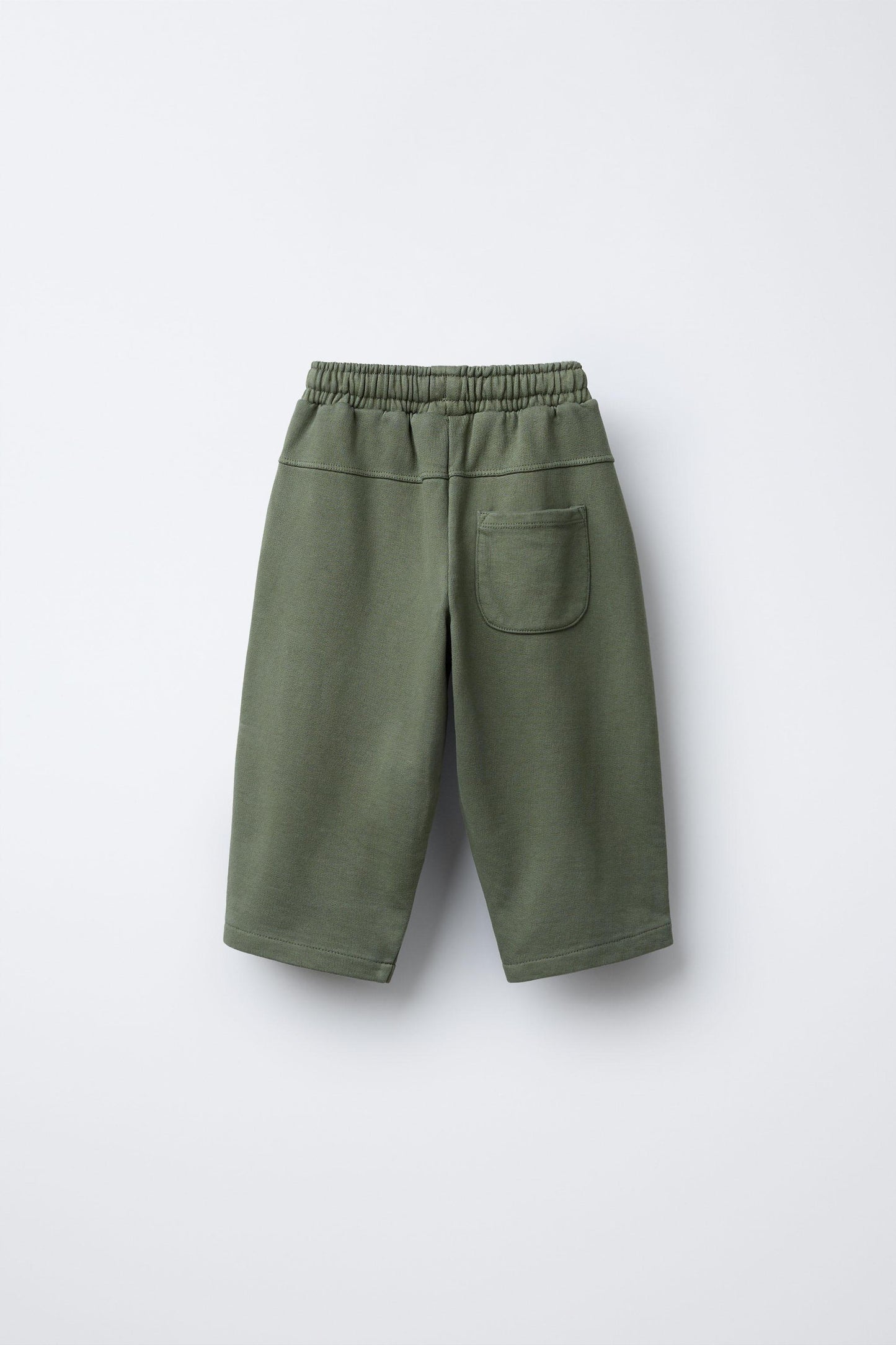 STRAIGHT LOGO PLUSH PANTS