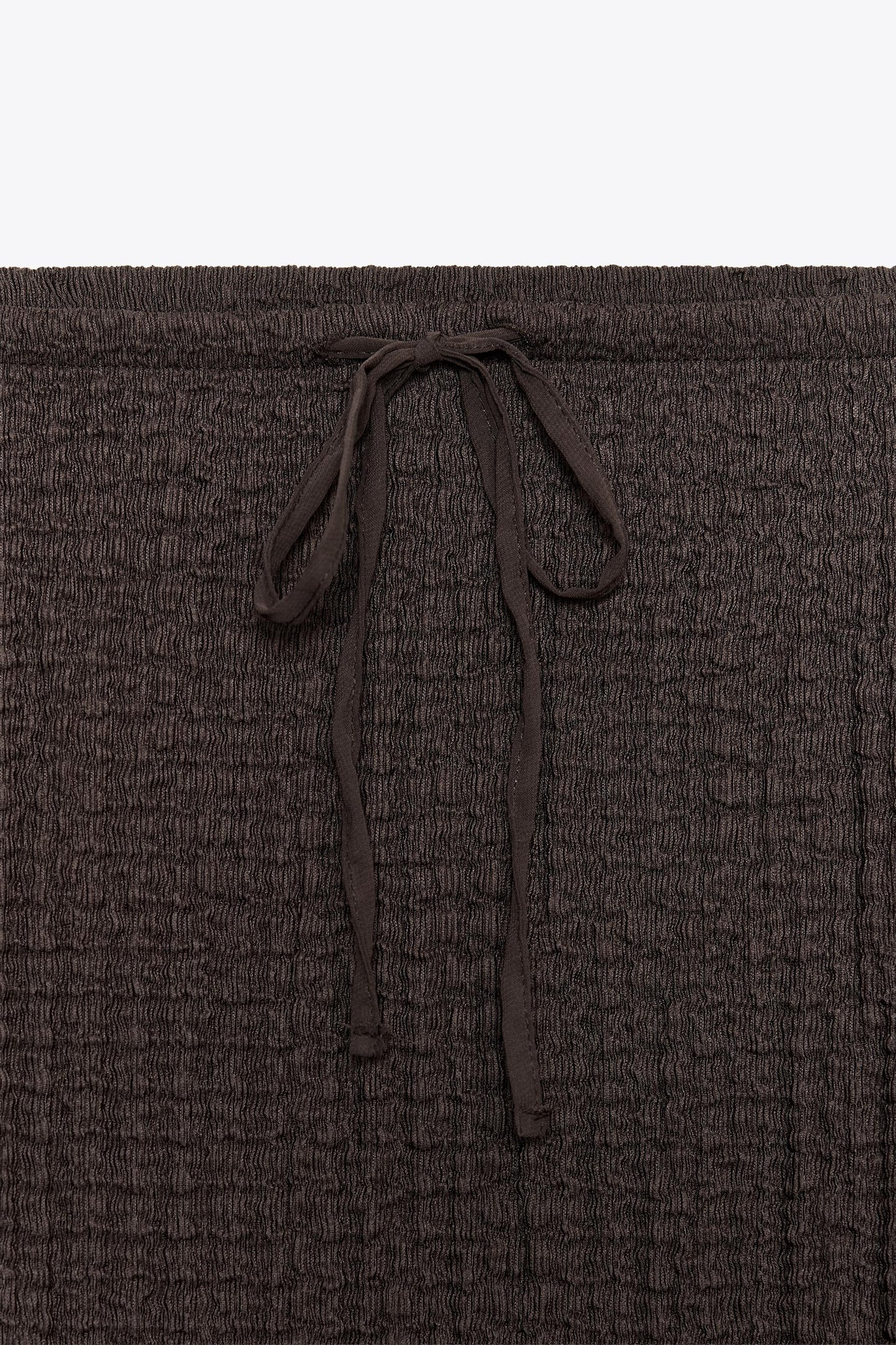 TEXTURED MIDI SKIRT