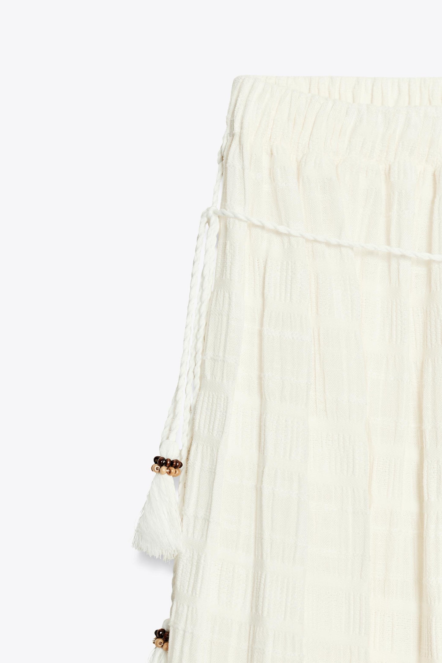 RUSTIC TIERED SKIRT