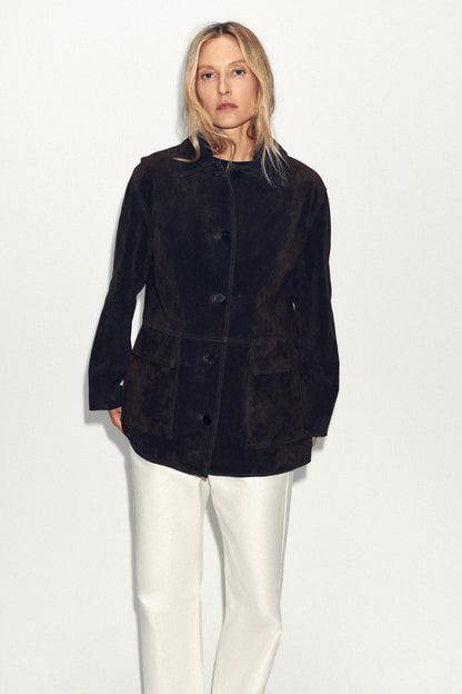 100% SUEDE JACKET