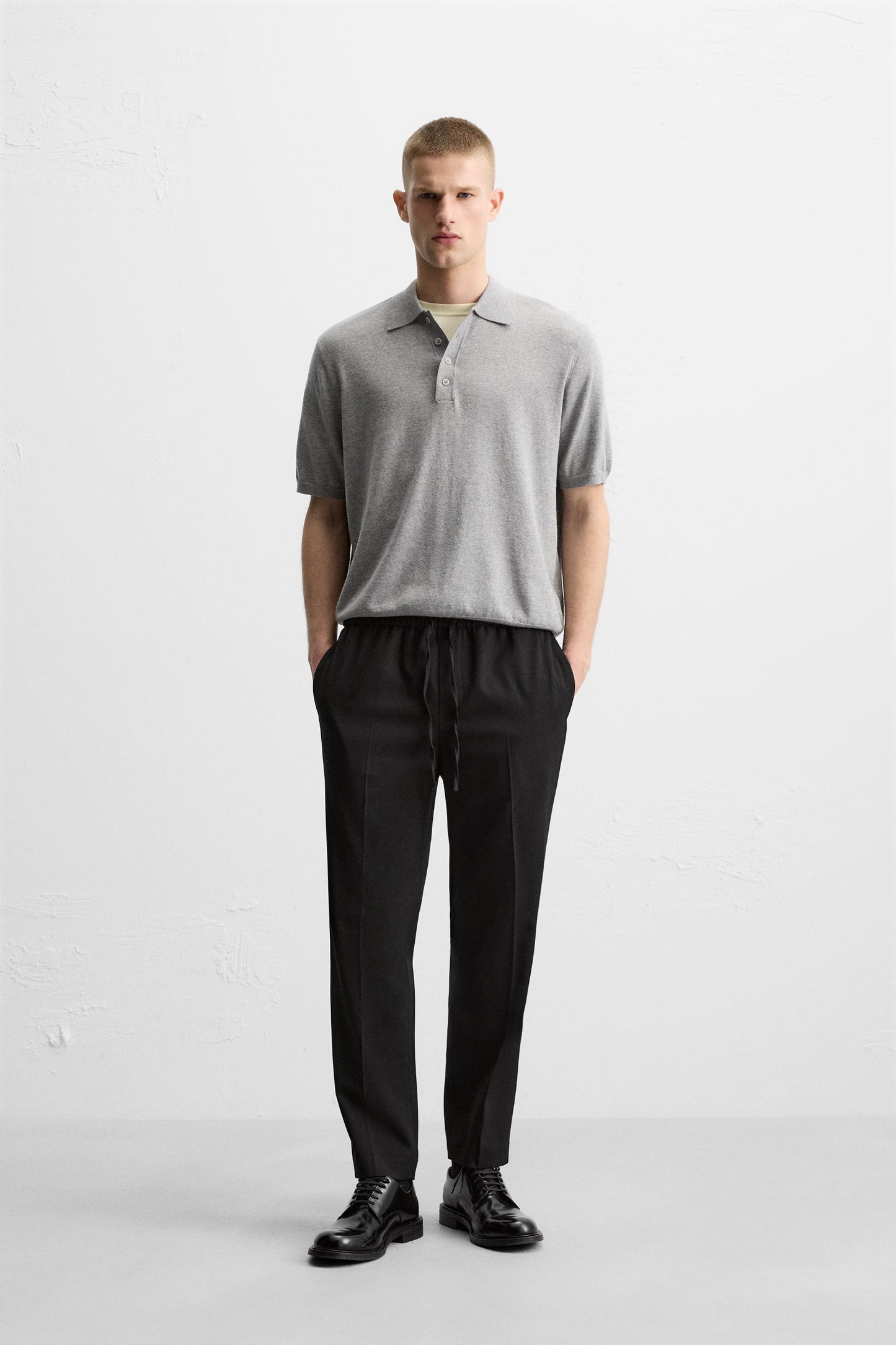 JOGGER WAIST STRETCH PANTS