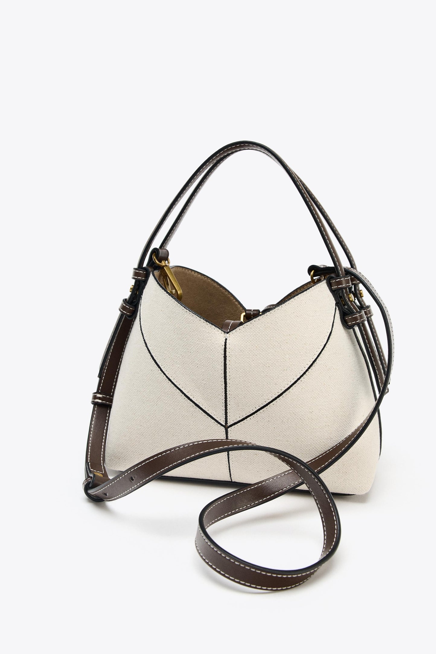 CONTRAST CANVAS MINI SHOPPER