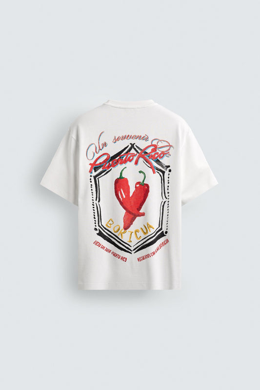 COMBINED EMBROIDERY T-SHIRT