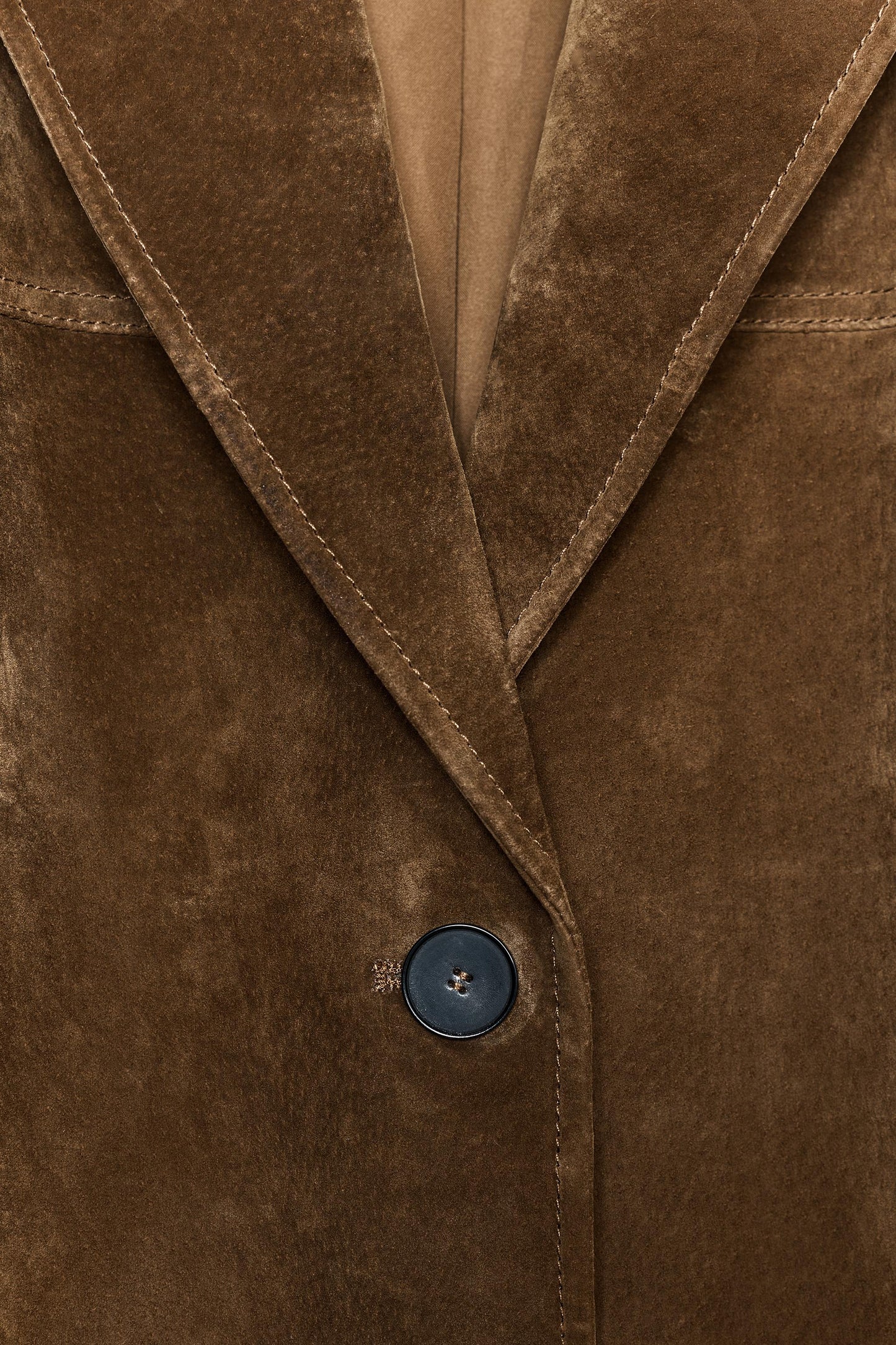 100% LEATHER LONG JACKET