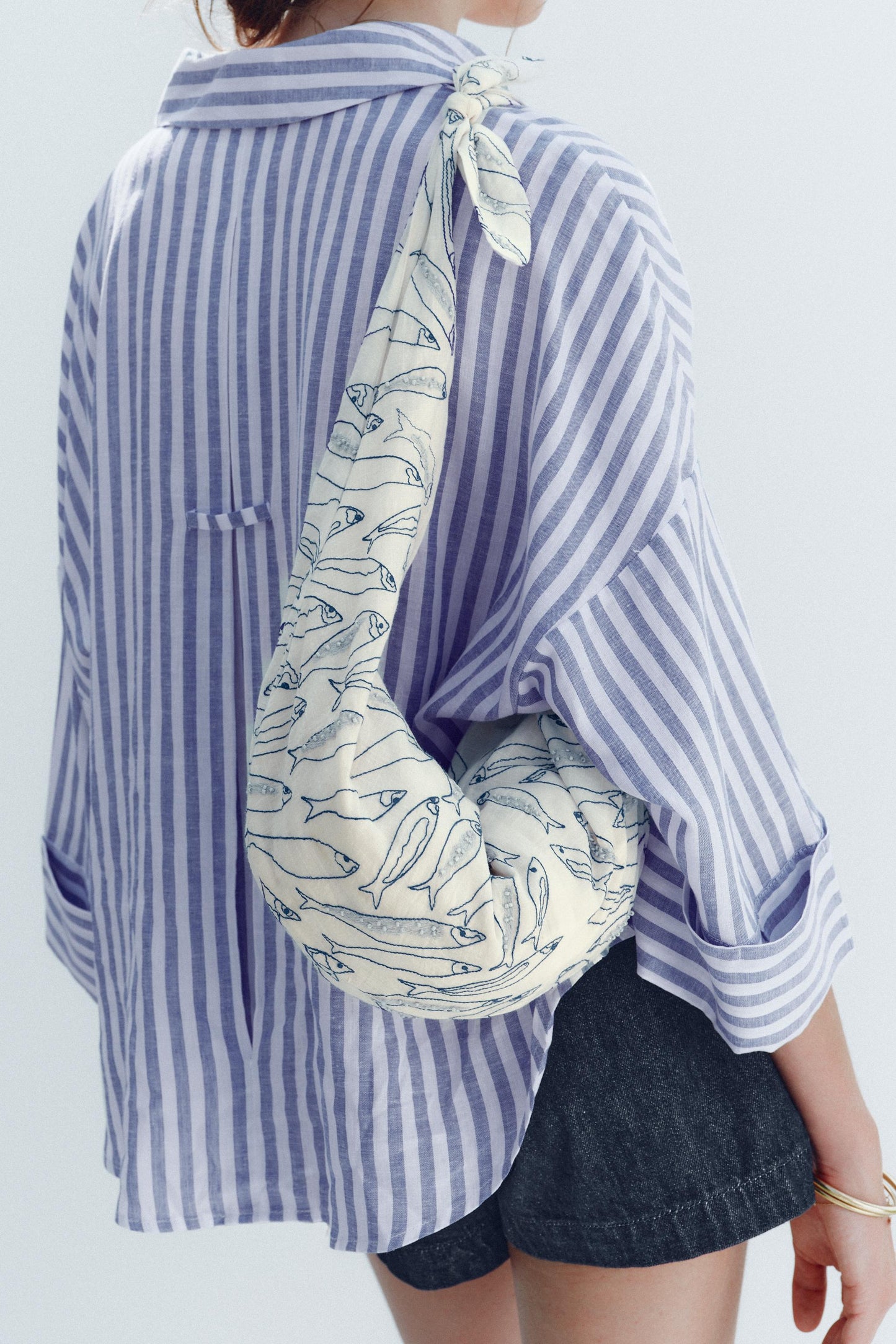 BOW PRINT BAG