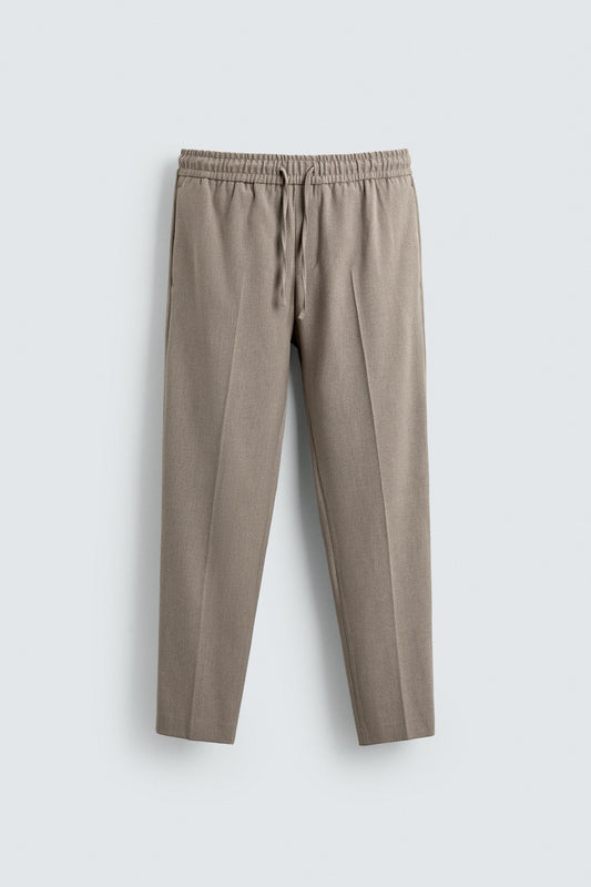 JOGGER WAIST STRETCH PANTS