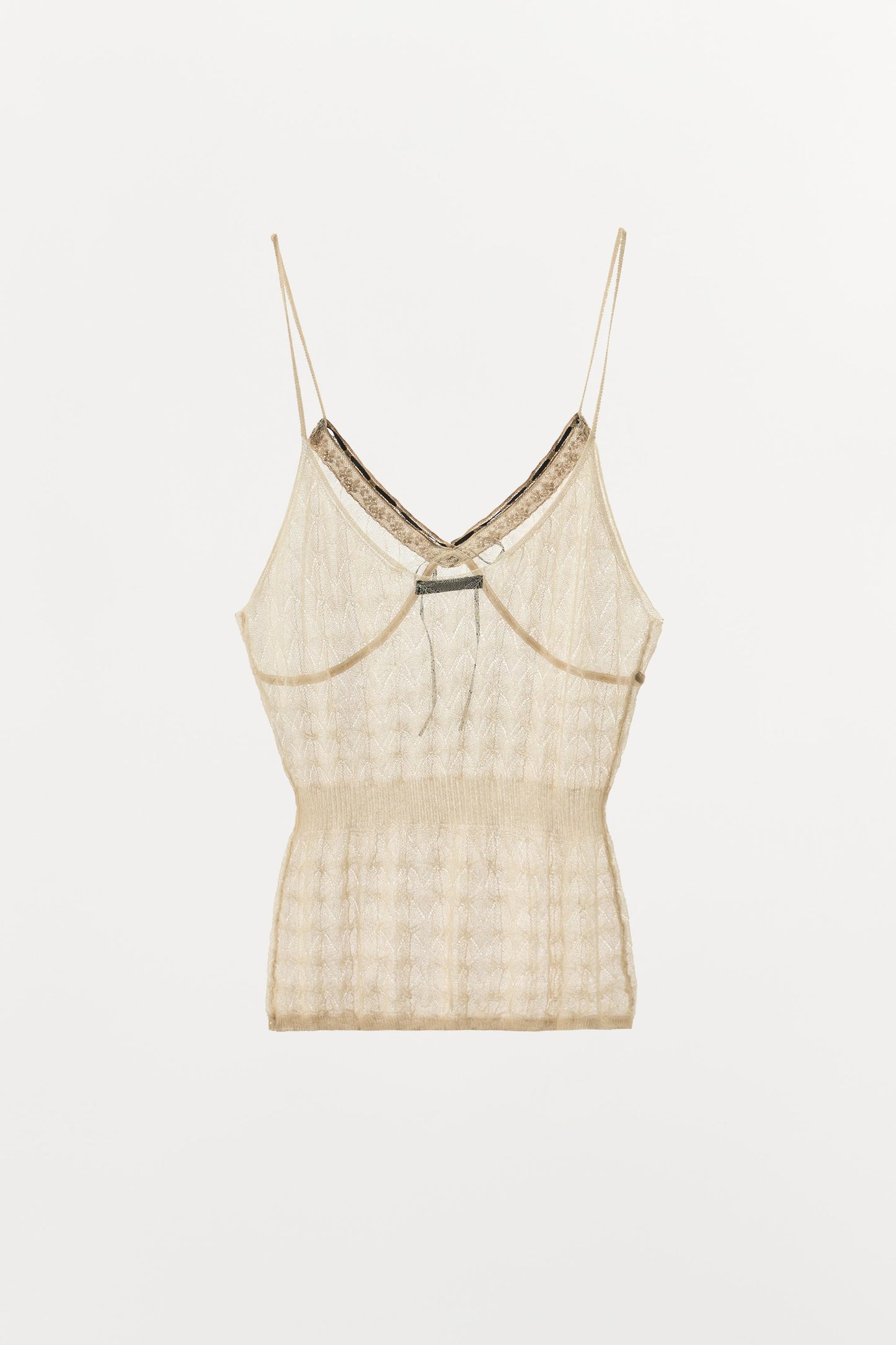 CONTRAST BOW KNIT TOP