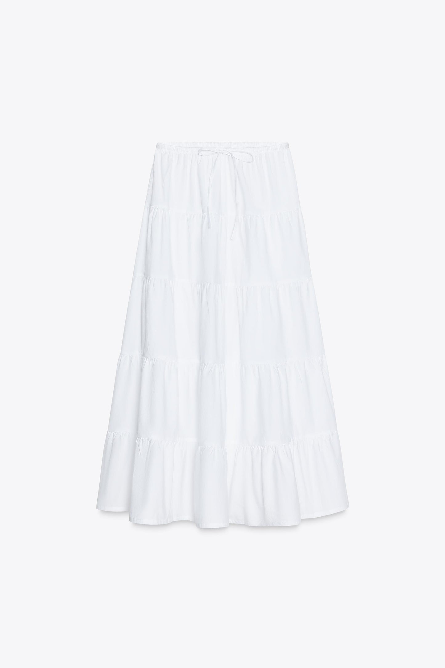 TIERED MAXI SKIRT